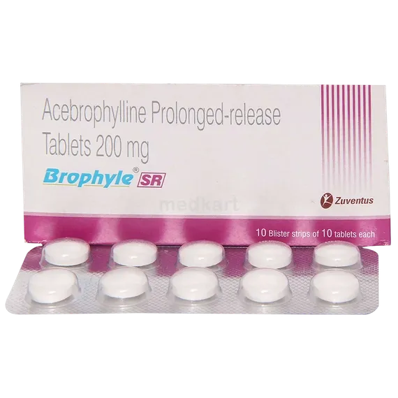 brophyle sr 200mg tablet 10's